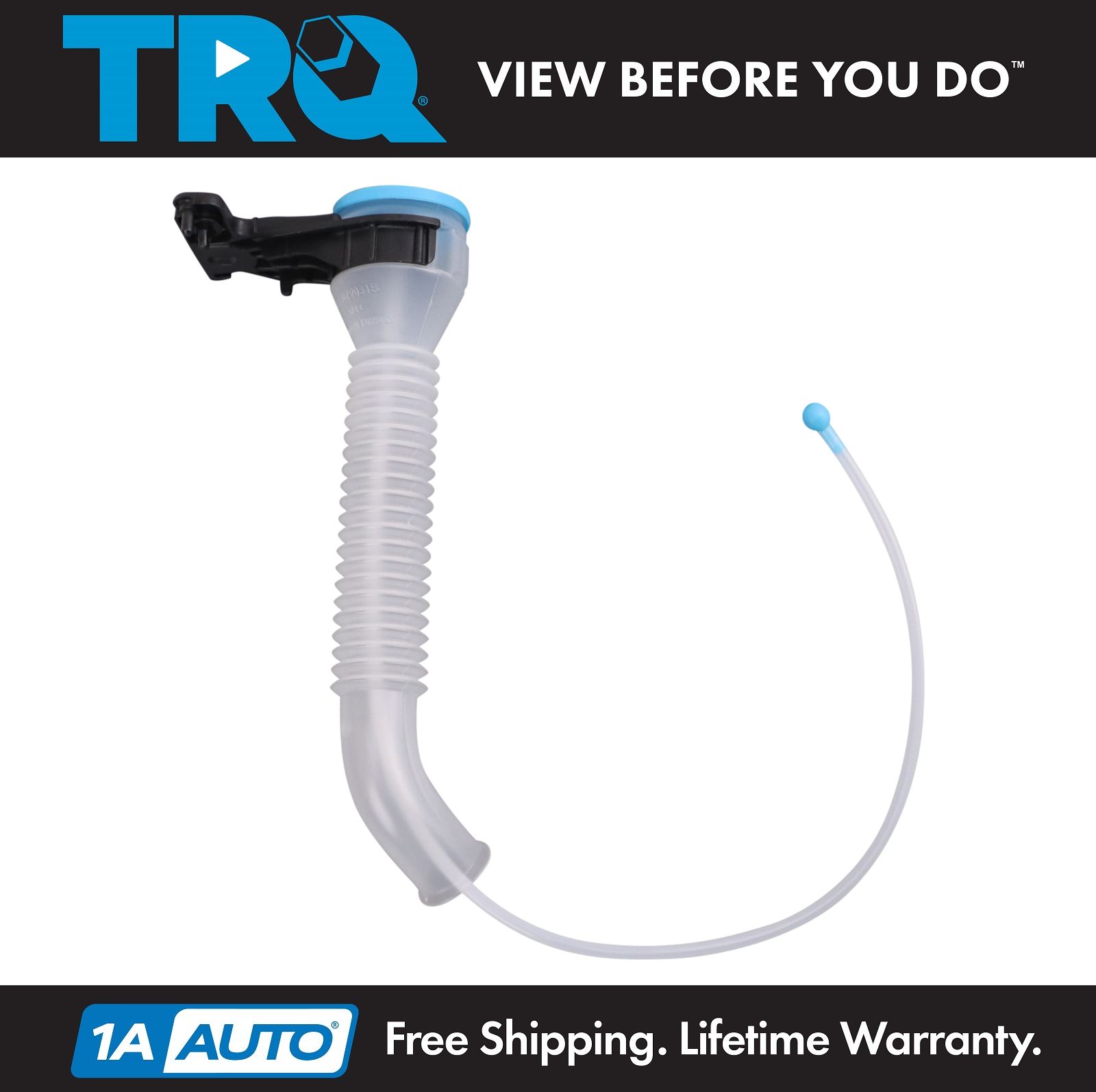 TRQ Windshield Washer Reservoir Filler Neck Fits 2013-2024 Mazda