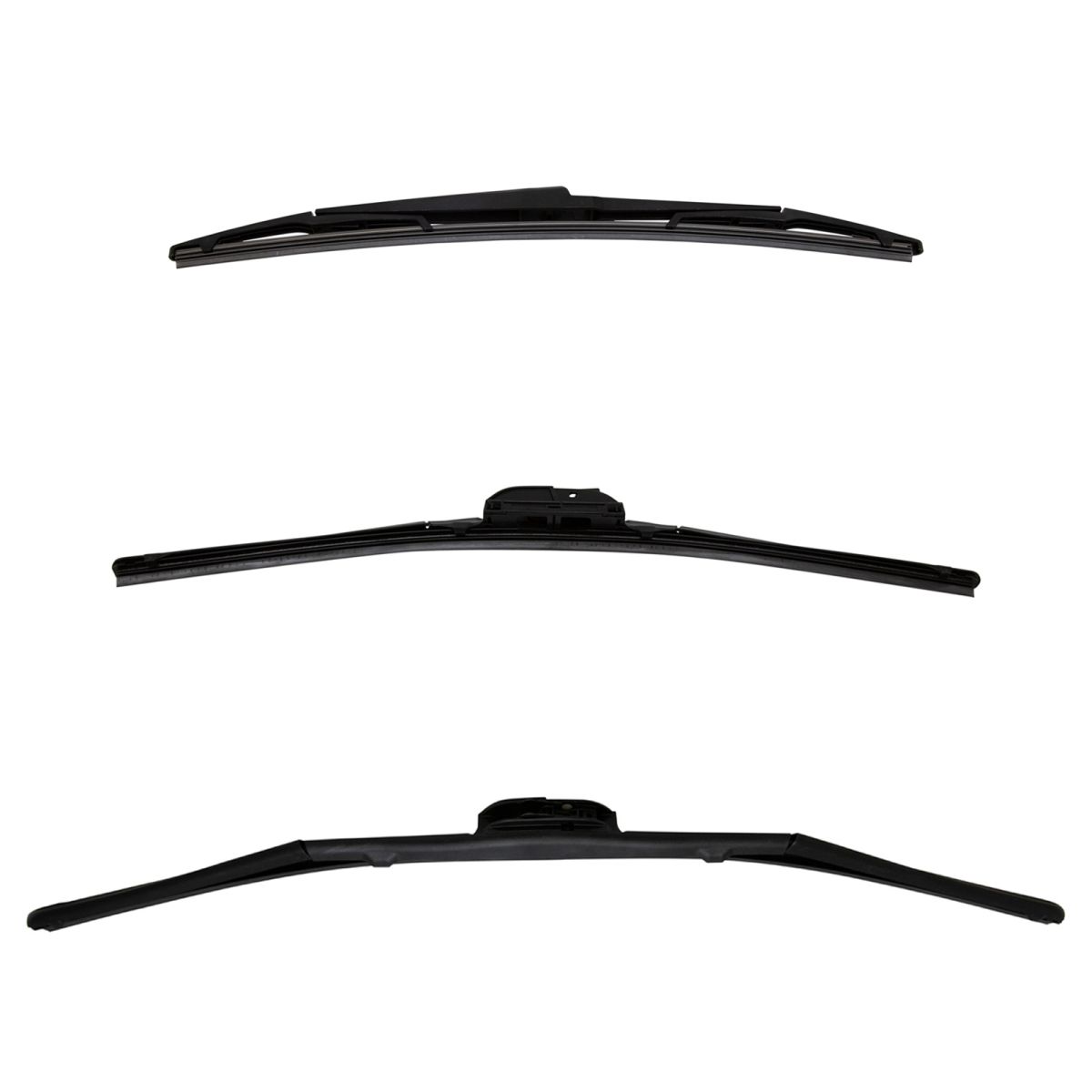 Trico Sentry & Exact Fit Windshield Wiper Blade Front & Rear 3pc